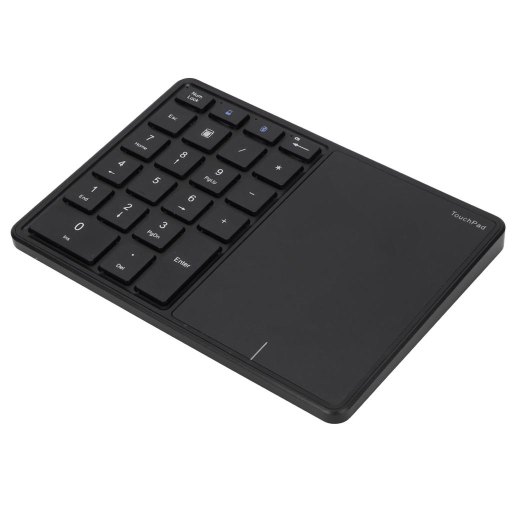 Wireless Numeric Keypad 2.4G 22 Keys Lightweight Portable Type C ABS Number Pad for Study Work