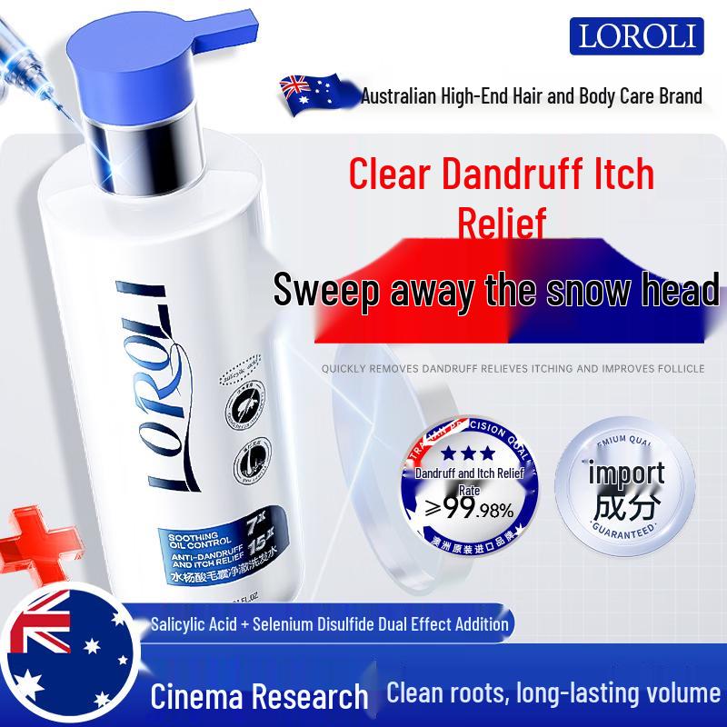 LOROLI Salicylic Acid & Selenium Disulfide Anti-Dandruff Shampoo