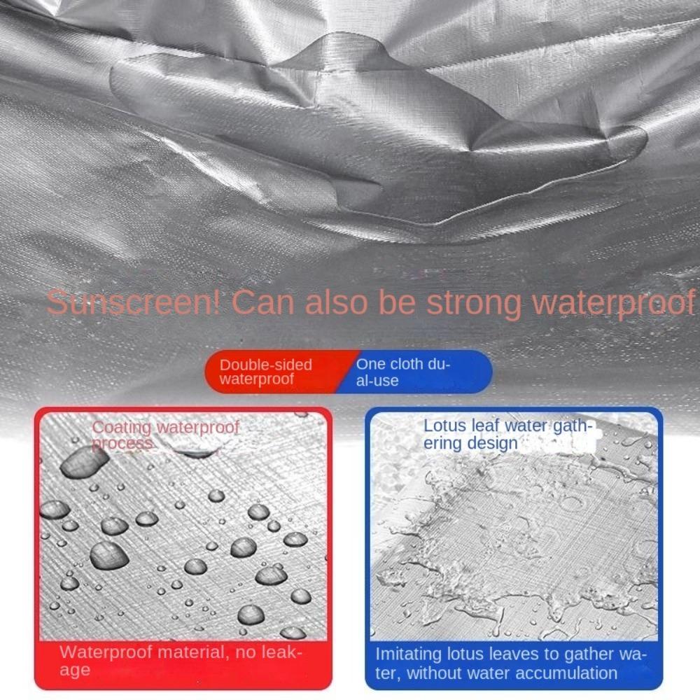 Outdoor Awning PE Tarpaulin Boat Car Truck Canopys Awnings Waterproof Shading Sail