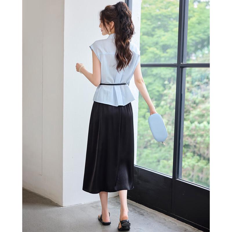 TERRE BLEUE Women's Summer Skirt Set