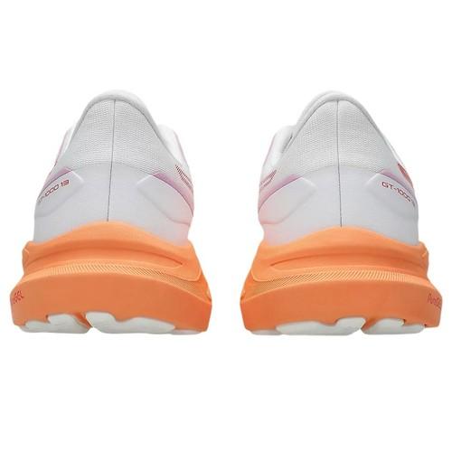 Asics GT 1000 13 Weiß Korallenriff Damen - 1012B663-101