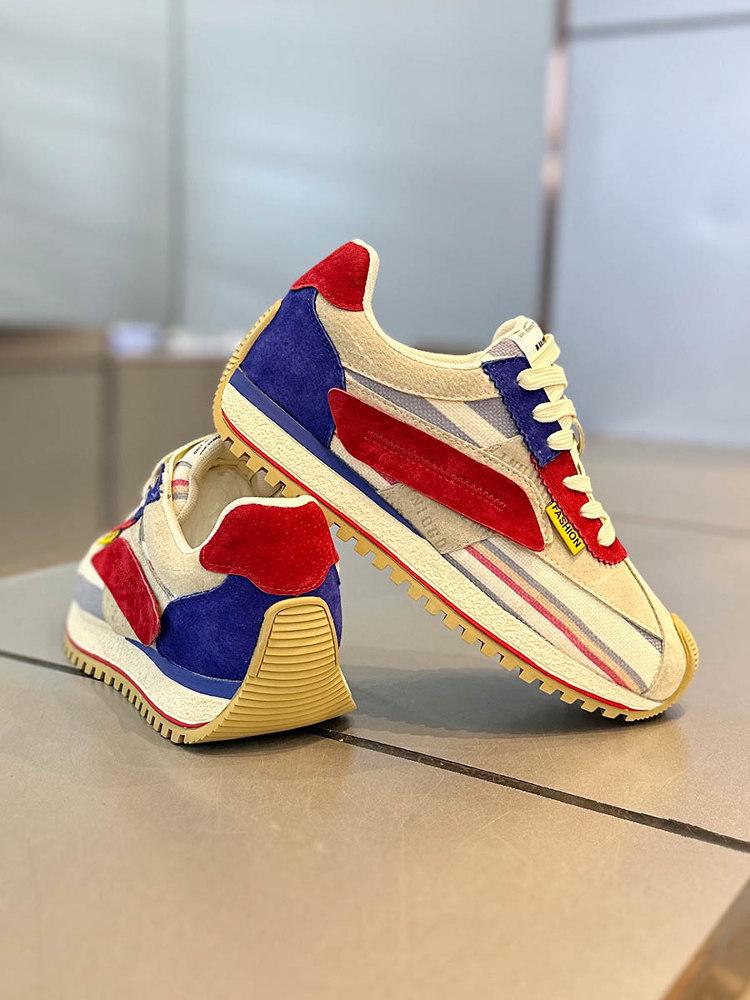 Tênis de Moda Masculino Verão 2025 Cano Baixo com Cadarço: Sapatos Casuais Confortáveis, Leves, Modernos e Simples