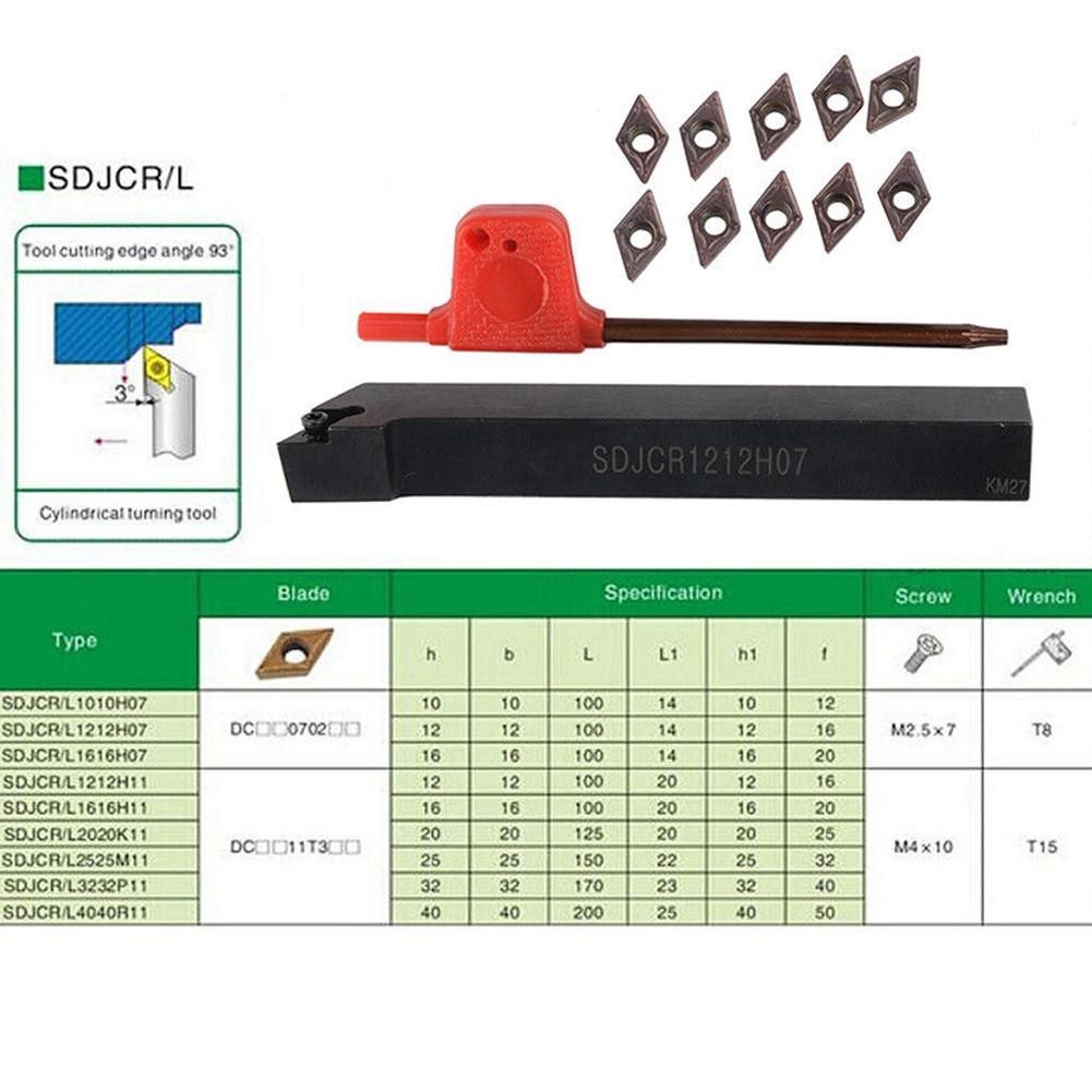 Tool Holder Turning DCMT0702 Insert Lathe Turning Tool