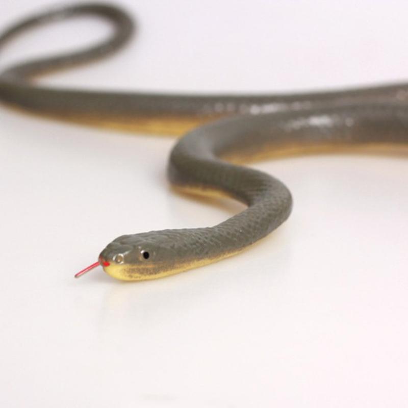 Snake Prank Toy with String Clip That Chases People Golf Snake Prank Toy Halloween AprilFools Supplies Novelty Gadgets