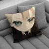 Manga CCodename Anastasia Pillow Case Square DoubleSided Printing Short Plush Sofa Cushion Cover Bedroom Bedside Pillow
