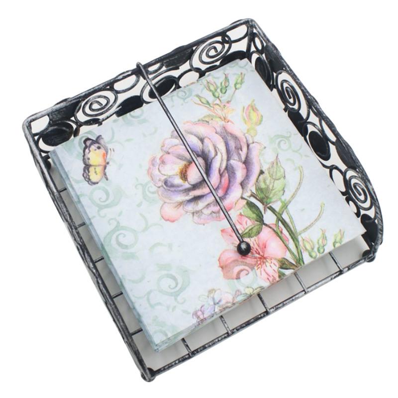 Printed Flower Paper Napkins For Wedding & Party Decoration Tissue Fabric Decoupage Napkin