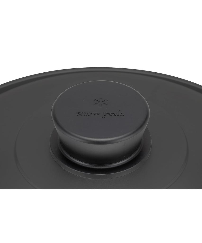 Snow Peak Outdoor Feast Pot 30cm Black Pot for and Overnight Stays CS-250-BK - Camping, Outdoors, BBQ,