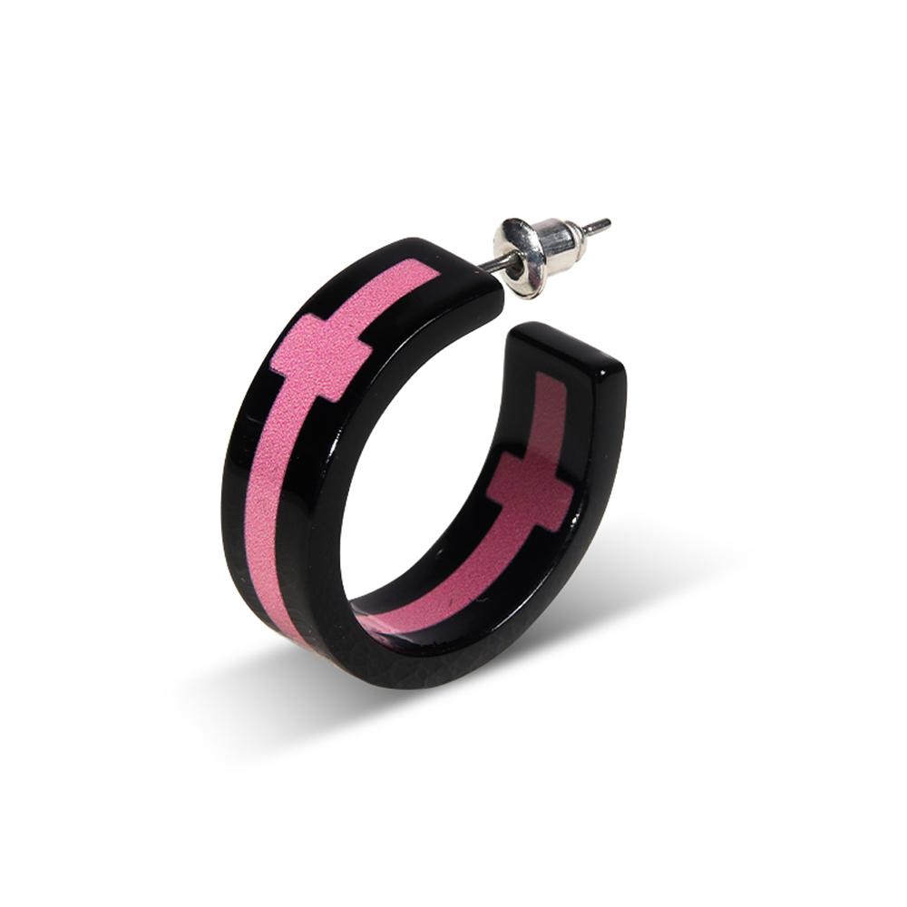 Anime Tokyo Revengers Chifuyu Matsuno Cosplay Örhängen Svart Silver Guld Färg Ringörhängen Öronklämmor För Kvinnor Män Smycken