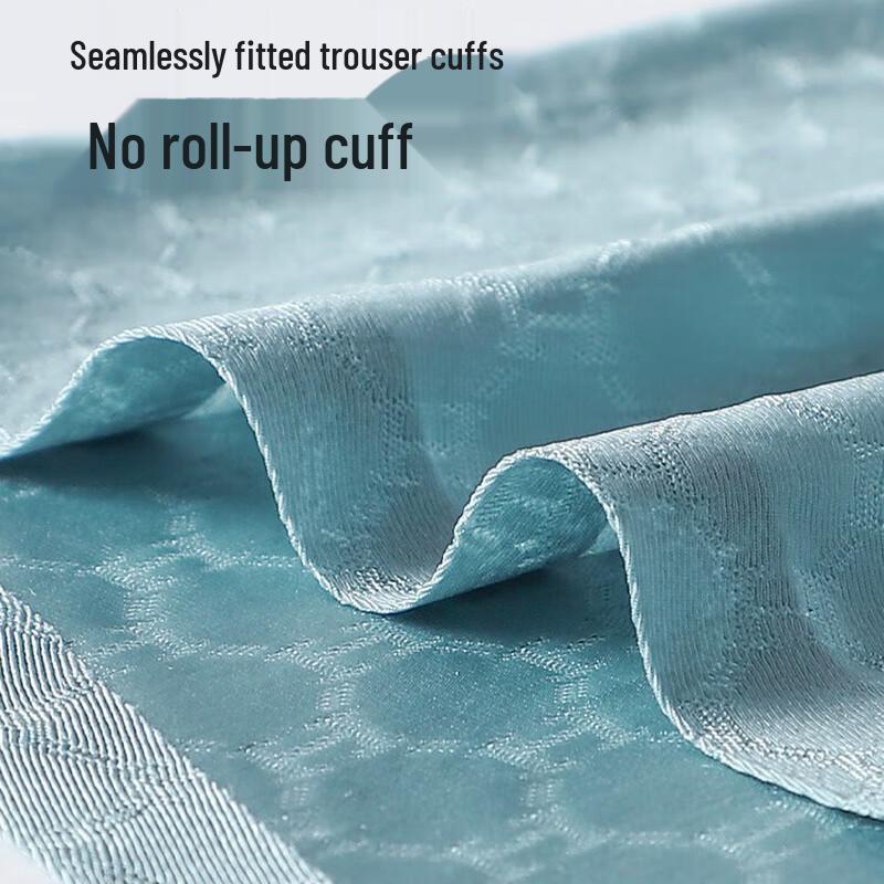 Nanjiren 1267D Men's Ice Silk Seamless Boxer Briefs