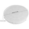 Large Storage Tray Mold DIY Round Garden Planters Candle Vessel Silicone Molds Plaster Concrete Resin Crafts Making Home Decor