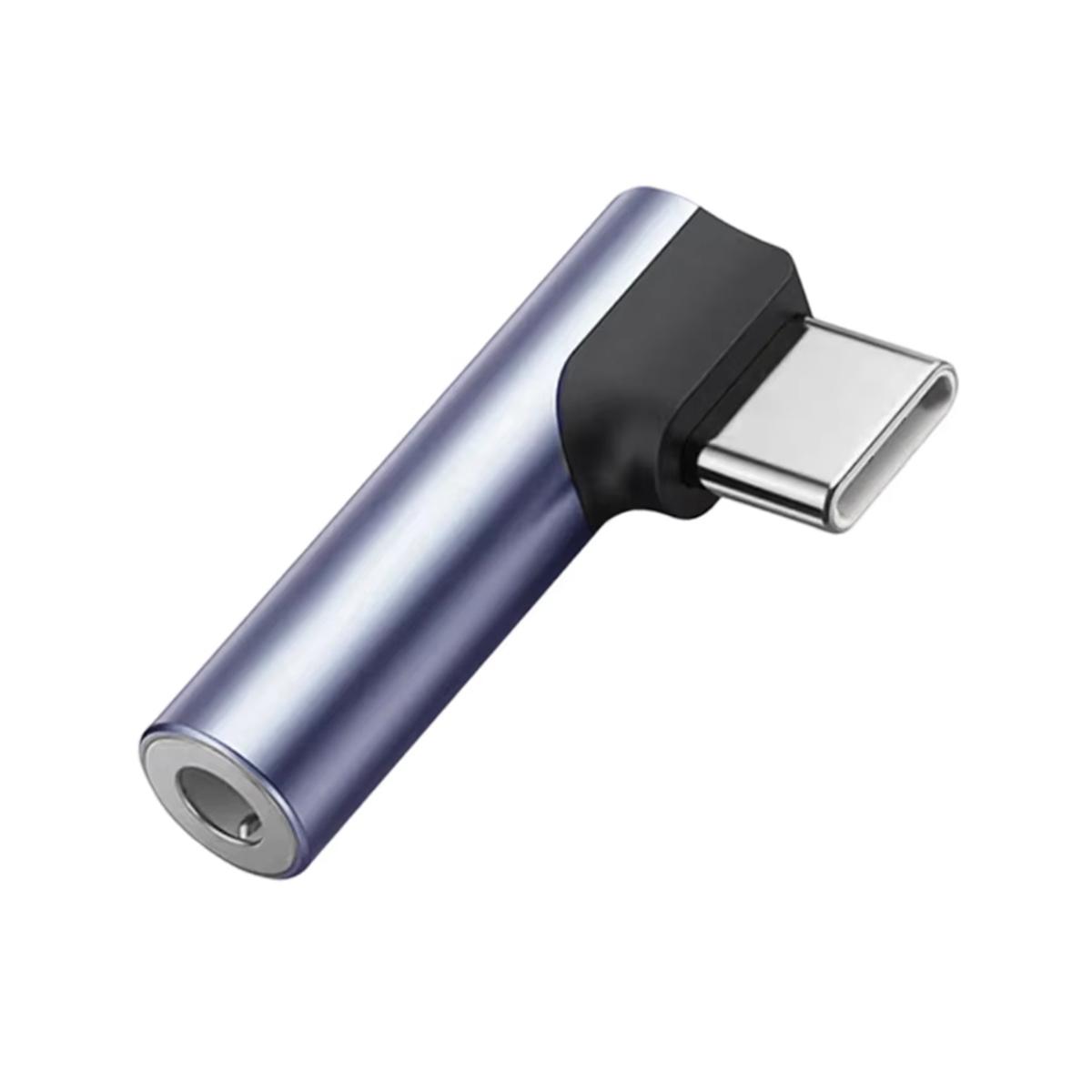

Elbow Type C to 3.5mm Earphone Adapter 3.5 Jack USB C Headphones AUX Audio Adapters For 15 16 Pro Samsung Huawei
