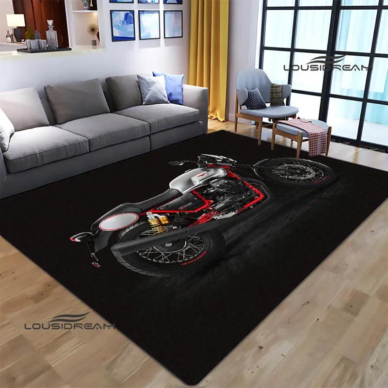 3D Guzzi motorcycle Printed Carpet Non-slip carpet Fashion yoga mat carpets for bed room outdoor rug bedroom decor birthday gift