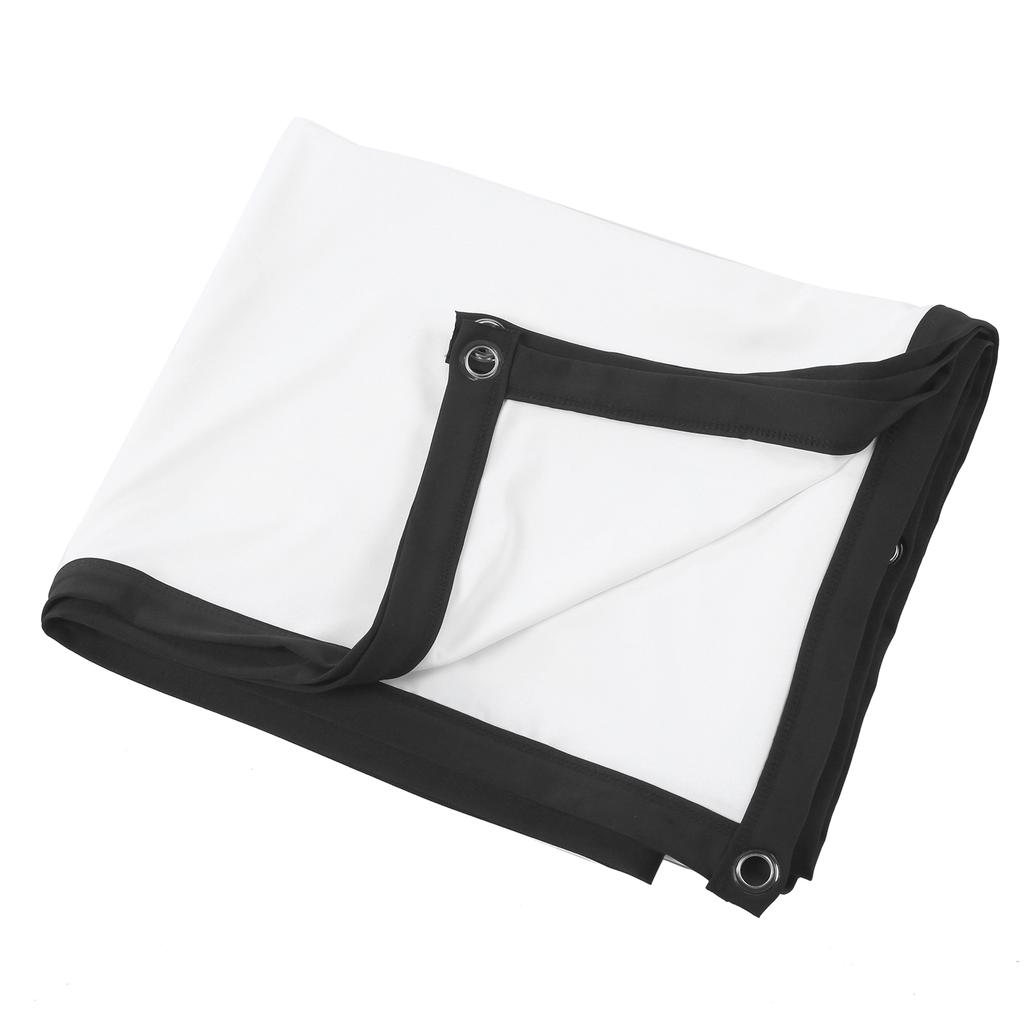 16:9 Projection Curtain Portable Projector Screen Video Movie Indoor Outdoor for Home