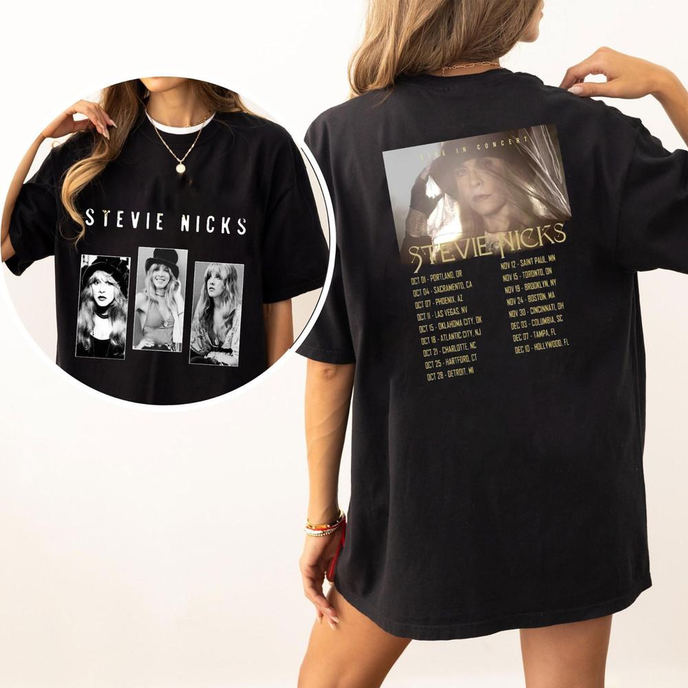 Stevie Nicks Tour 2025 Concert Fan Gifts Unisex T-Shirt - Free Postage Unisex T-Shirt XL