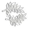 Carbon Steel Leaves Die Cuts, Birthday Leaves Stencils, Birthday Cards Cutting Dies for Scrapbooking Paper Card