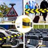 Telescopic Belt Wall Mount Caution Belt Yellow Black Striped Safety Cordon  Crowd Control