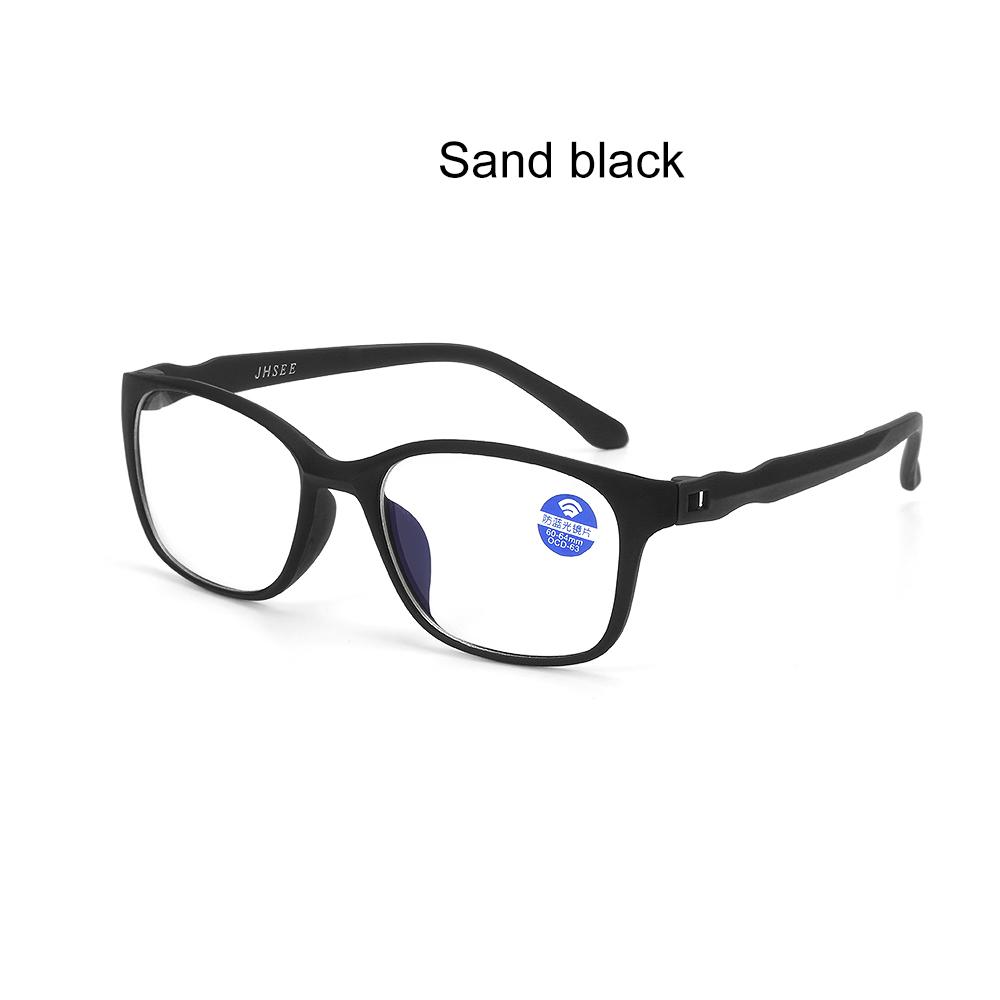 UV400 Anti Blue-ray Glasses Reading Glasses Flexible Ultralight TR90 Computer Goggles Radiation Protection Anti-fatigue Eyewear