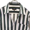 A.P.C. Striped Pattern Long sleeve Cotton shirt S white Men's Used