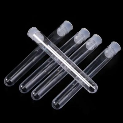 Clear Plastic Test Tubes Transparent Transparent Test Tubes  School Experiment