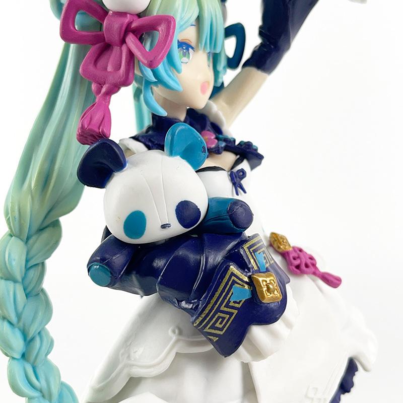In Stock Animation Anime  Hatsune Miku Handmade Devil Hatsune Miku Cat Ear Hatsune Miku Cute Handmade PVC Model Decorations