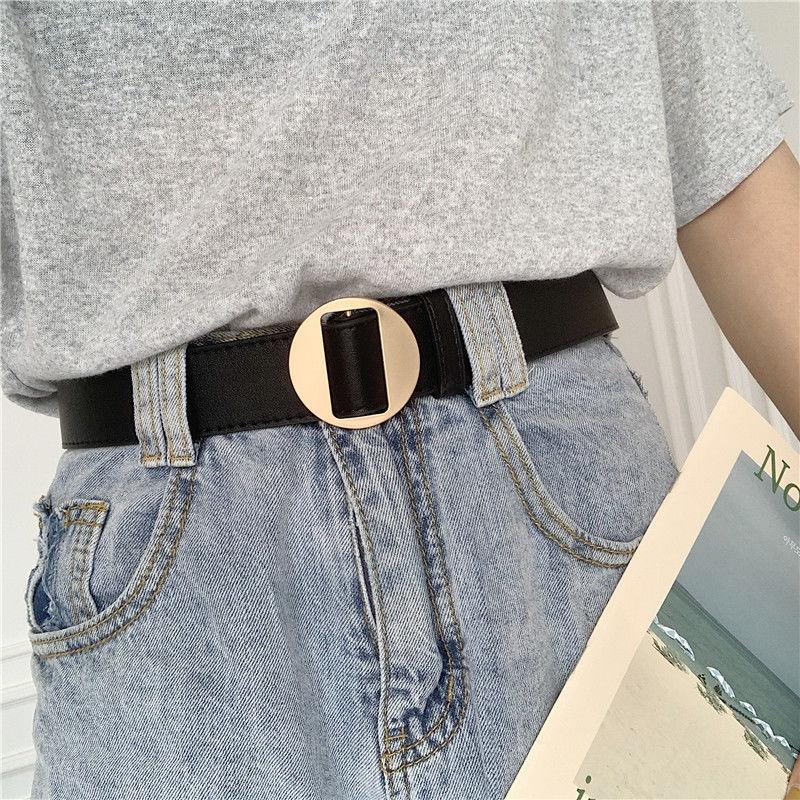 Nohole Automatic Chic Buckle Belt For Women In Retro Style Perfect For Denim And Looks Casual