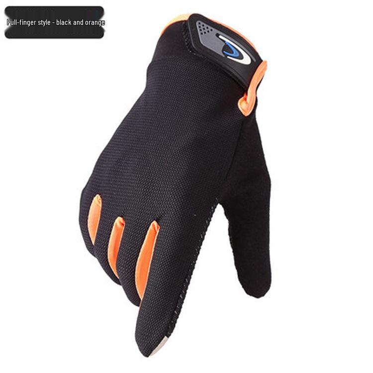 Unisex Summer Outdoor Cycling & Fishing Gloves - Fingerless, Sun Protection, Touchscreen Compatible, Breathable & Lightweight.
