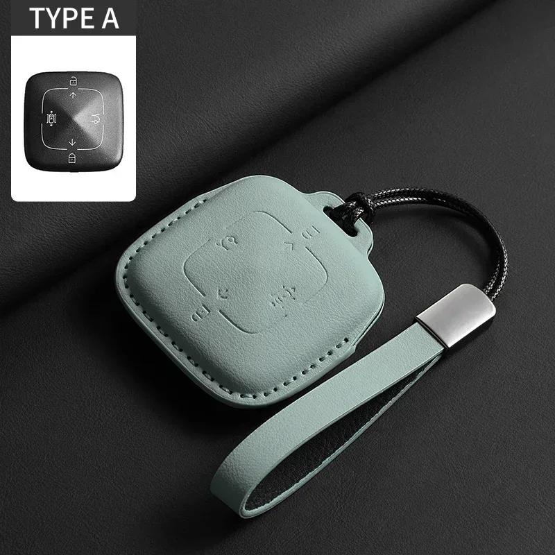 Car Remote Key Case Cover for Zeekr 001 X 007 Zeekr MIX Original Color Car Key Protection Bluetooth Smart Top Grade Shell