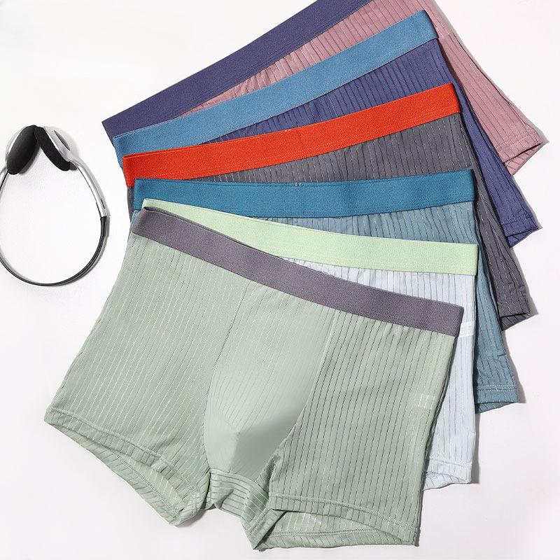 1ks spodní prádlo Pánské boxerky Sexy kalhotky Bavlněné boxerky Pánské spodky Pánské šortky Homme U Convex Lingerie