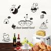 Cucina Fai da Te Caffè Dolci Cibo Adesivi Murali Decorazione Decalcomania Arte Murale Forno Sala da Pranzo Carta da Parati Decorazione