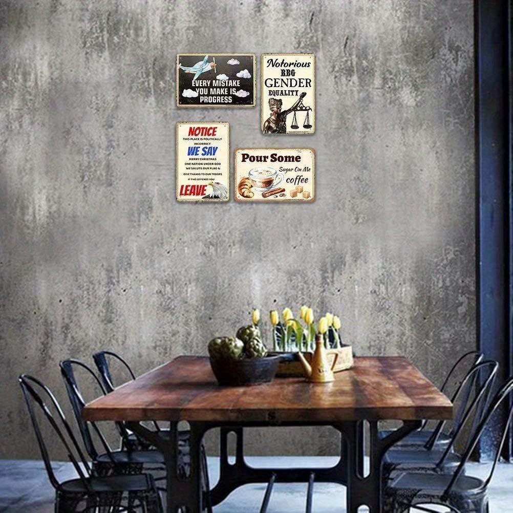 Rustik charm] Vintage bi metallskylt, "Rädda bina" Honungsbi järn väggkonst, Humoristisk heminredning, Multifunktionell väggdekoration