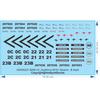 ADF Army Abrams M1A1 MBT Decals - 1/16 1/35 1/48 1/72 HO (1/87) - Water Decal