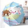 Sugarbunnies, Sanrio Automatic Open/Close Umbrella-Cute Umbrella with Cute Design, Portable 3-Fold Compact Umbrella for Men & Women, Hallowe