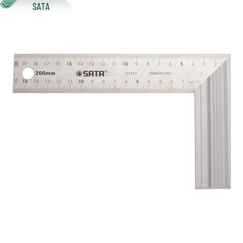 SATA 91412 Aluminum Handle Steel Square