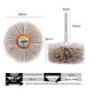 Abrasive Wire Flower Head for Rosewood Furniture, Wood Carving, Root Carving, and Relief Polishing