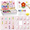 Children's Puzzle Facial Features Magnetic Puzzle Magnetic Patch Replacement Toy Puzzle
