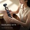 Rechargeable Camera Power Handle with Front Control Button, Status Lights, Type C Output, and 1/4 Threaded Hole Mount