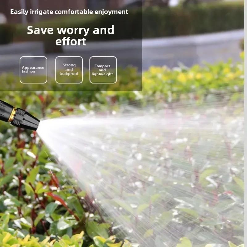 Multi Functional High-pressure Flushing Water Gun, 10M and 20M Explosion-proof Hoses, Household Garden Floor Cleaning Water Gun