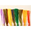 16 Bundles 13cm 5inch Silicone Skirts Plain Color Pearl Flake DIY Spinner Bait Squid Rubber Thread Fly Tying Materials