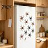 Magnetic Spider Decor 2/4/8Pcs 3D Refrigerator Magnet, Lifelike Decorative Magnet for Metal Surfaces, Creepy Halloween Party Decorations