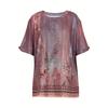 Plus Size 2026 Summer New Arrival Women's T-Shirt Casual Loose-Fit Short-Sleeved Floral Print Vintage Top For Everyday Wear