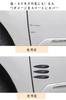 YFFSFDC 12pcs Anti-Scratch Guard Door Edge Rear Bumper Side Car Universal Clear Aerodynamic Wind