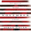 November by Jorge Galan Paperback Book 9781472125354