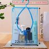 1pc Multi-Functional Hanging Mesh Storage Bag, Polyester, Hand Wash Only, Space-Saving Organizer with Easy Access