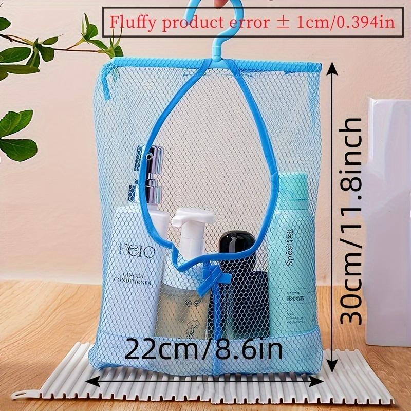 1pc Multi-Functional Hanging Mesh Storage Bag Polyester Hand Wash Only Space-Saving Organizer with Easy Access 743₽