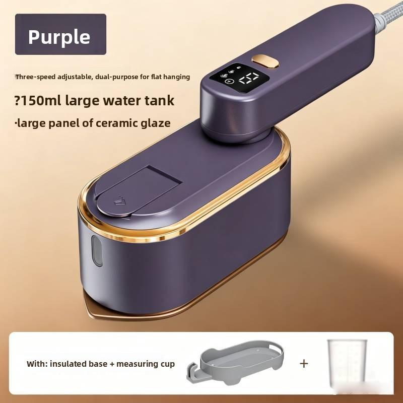 Handheld Portable Garment Steamer With Threestage Display For Home Travel Use
