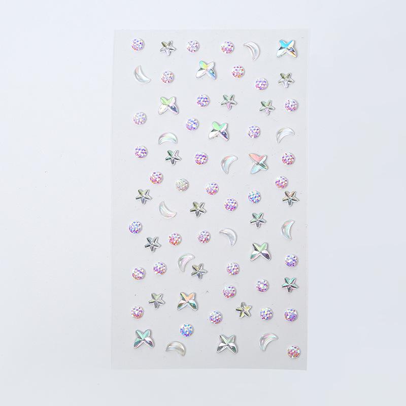 Custom Diamond Princess Gem Stickers for Kids