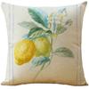 New Nordic Linen Pillowcase Summer Fruit Print Pillowcase Sofa Cushion Cover Home Furnishing