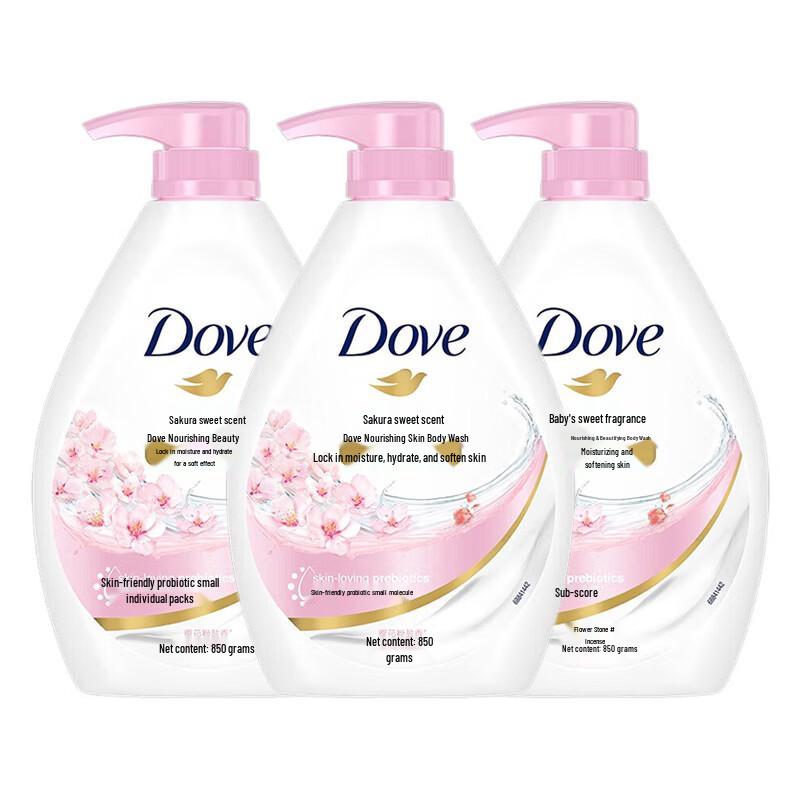 Dove Sakura Sweet Scent Питательный гель для душа