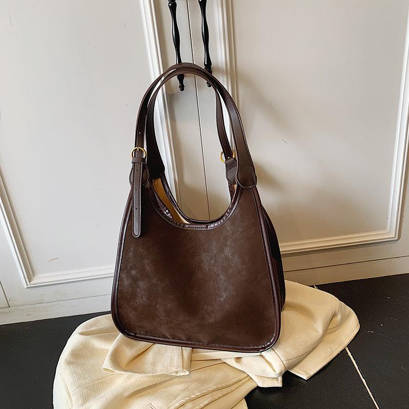 Exquisite Versatile Leather Single Shoulder Portable Large Capacity Fashion Temperament Foreign Premium 2025 Autumn Women's Tote Bag