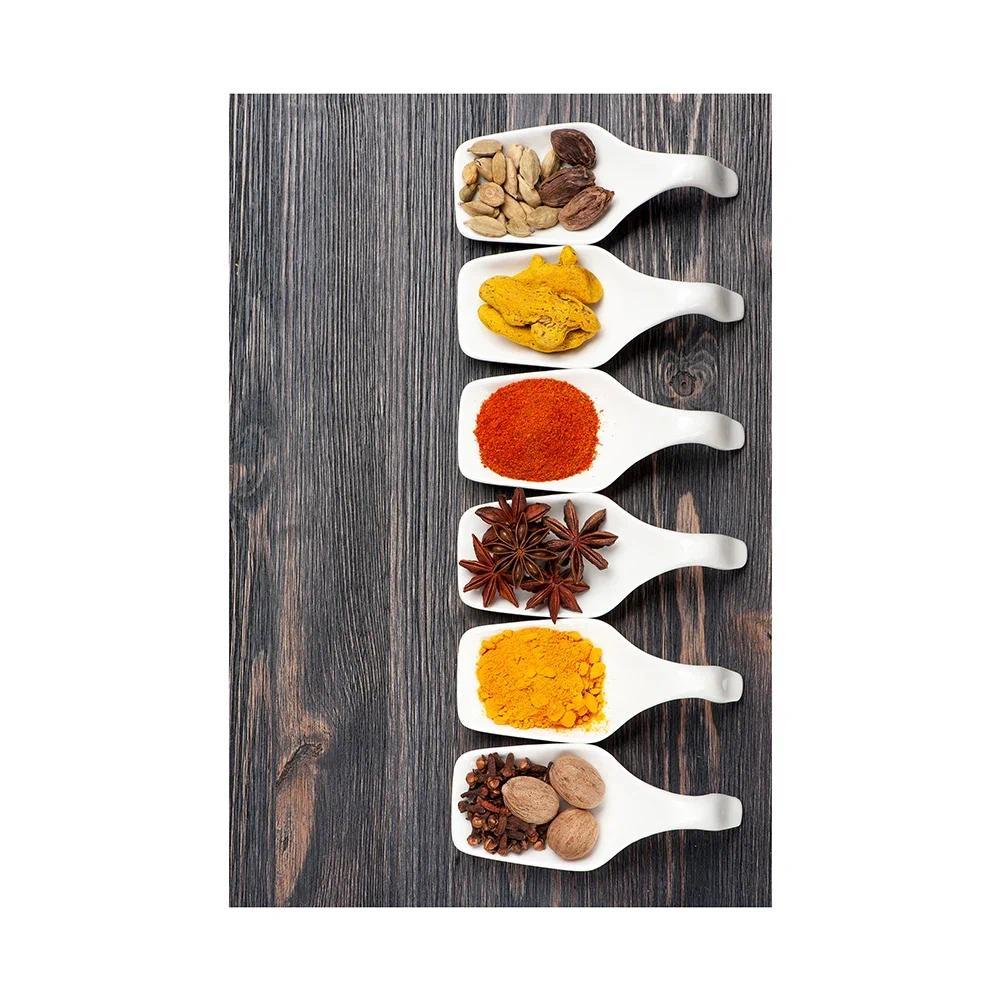 Kitchen Posters Grains Spices Spoon Peppers Canvas Painting Wall Art Modern Food Picture Restaurant Decor Nordic Home Decoration